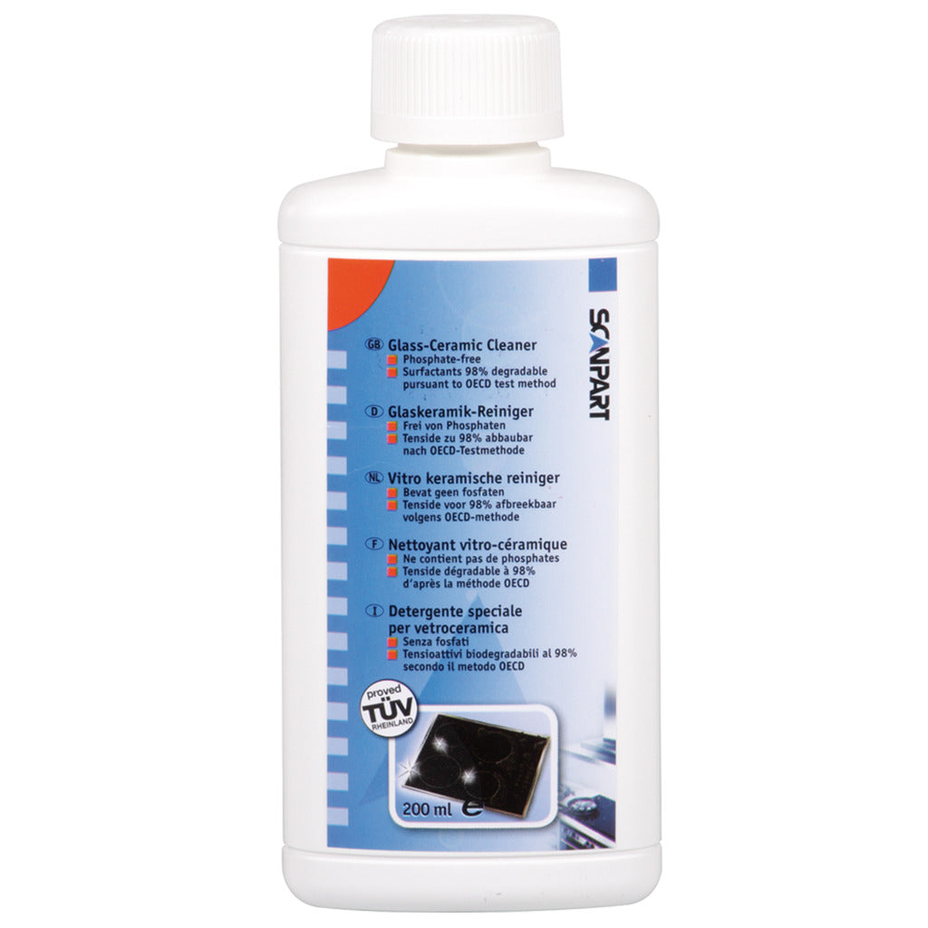Scanpart kogeplader 250ml - til alle glasplader - såsom keramiske induktions- og halogenplader - hverdagsbrug - universal