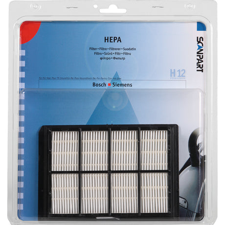 Scanpart f297 aktiv støvsuger hepa filter alternativ bosch siemens