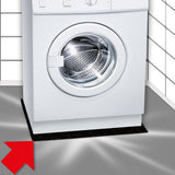 Scanpart anti-vibrationsmåtte 60x60x0,8 sort