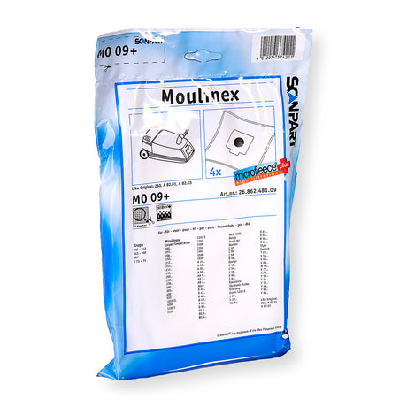Scanpart støvpose moulinex compact micro