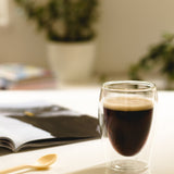 Scanpart dobbeltvæggede kaffeglas 175 ml - kaffe - lungo - dobbeltvæggede kaffeglas - 2 stk.
