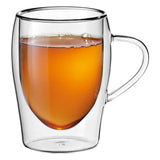 Scanpart dobbeltvæggede teglas 300 ml - te - dobbeltvæggede teglas - 2 stk.