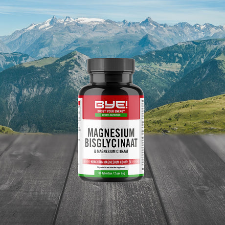 Farvel! Magnesium bisglycinat magnesiumcitrat 100 kapsler