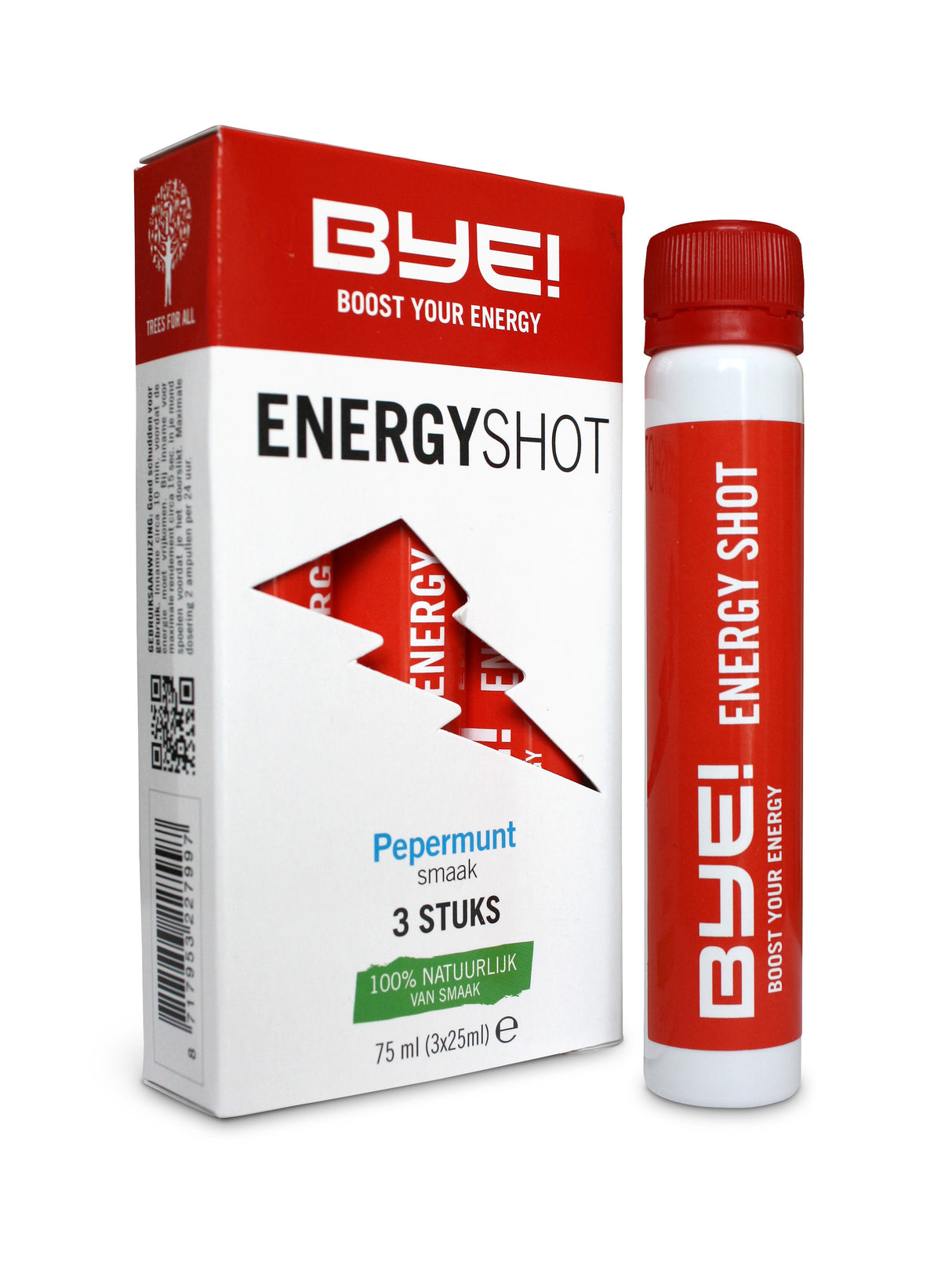 Farvel! Energyshot Peppermint Flavor (3 ampuller)