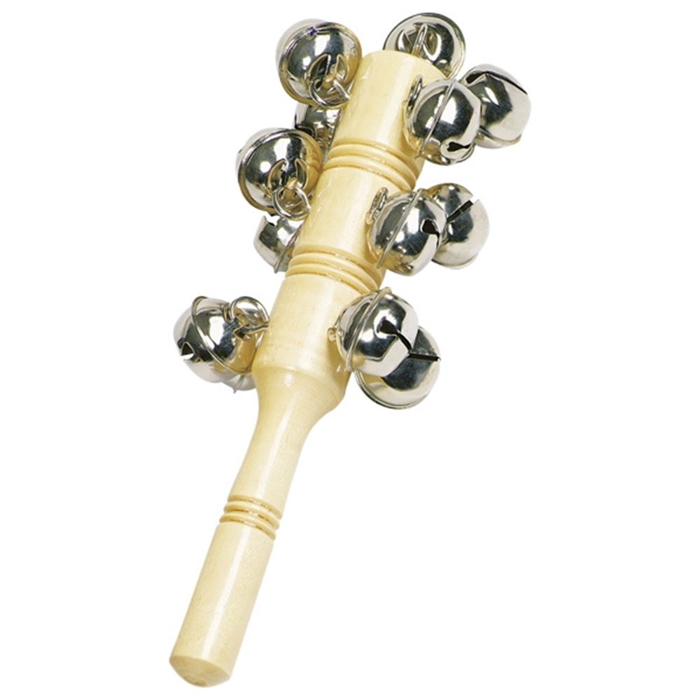 Goki Wooden Instrument Bell Stick med 13 opkald