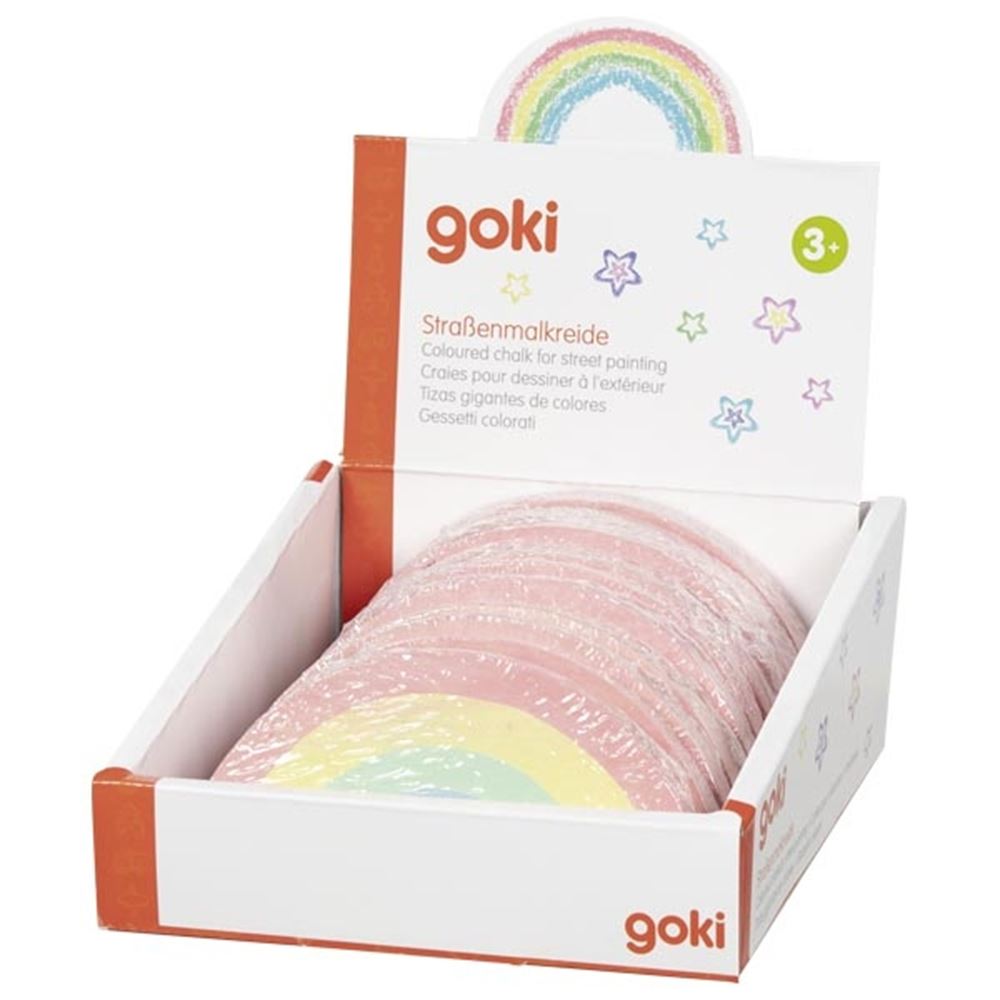 Goki fortov kridt regnbue