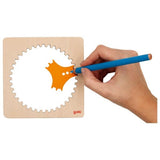 Goki spirograph. 13x13x0,5 cm. 4+