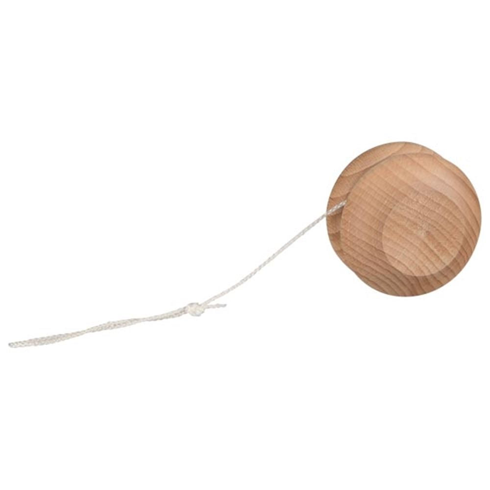 Træ-yo-yo, klart træ. 5 cm. 4+
