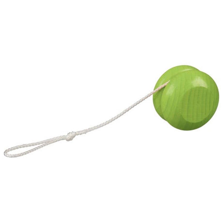 Houten jojo, grøn. 5 cm. 4+