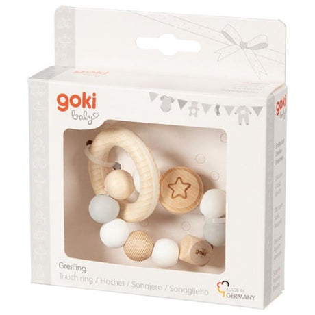 Goki touch-ring elastisk stjerne. 9 cm.