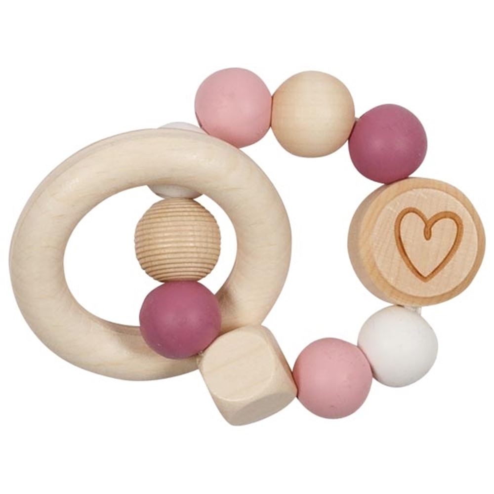 Goki touch-ring elastisk hjerte. 9 cm.
