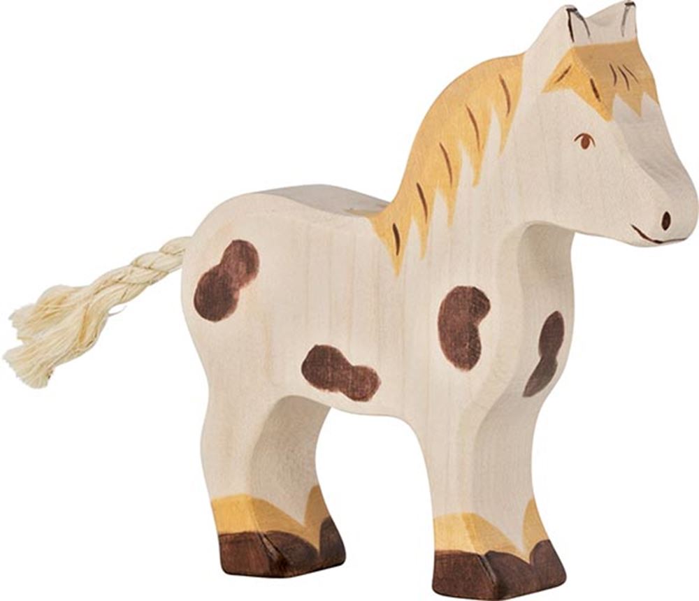 Holztiger pony. 11,5 cm.