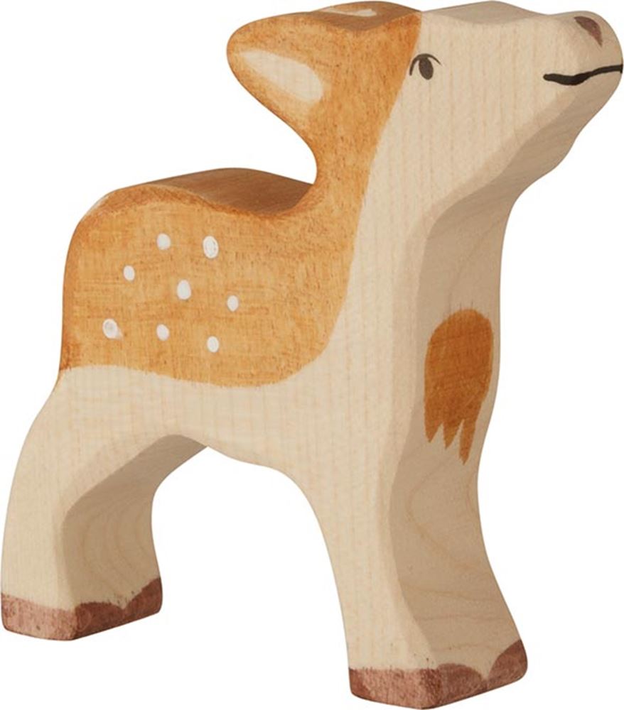 Holztiger fawn. 9 cm.