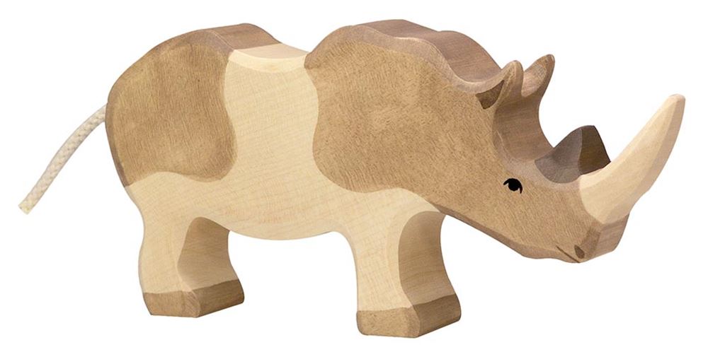 Holztiger træ næsehorn