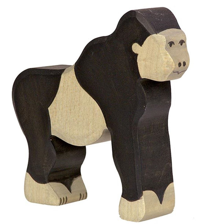 Holztiger træ gorilla