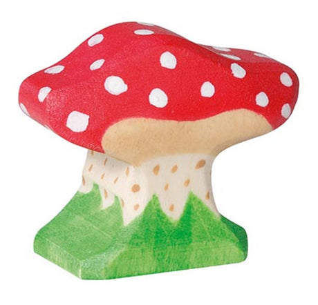 Holztigersvamp, lille. 4 cm.