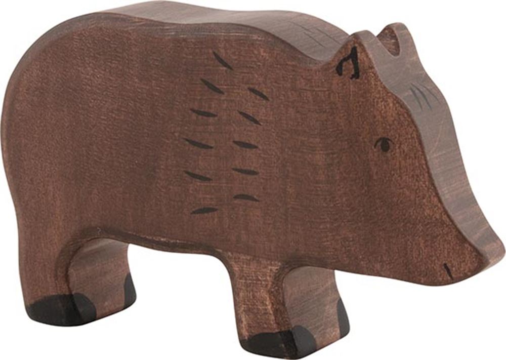 Holztiger vildsvin. 11,7 cm.