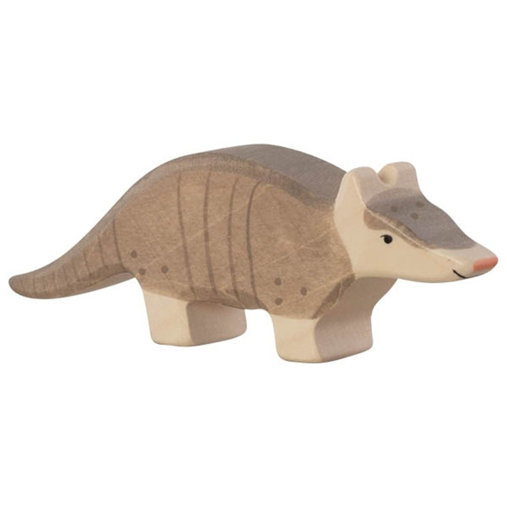 Holztiger bæltedyr. 3+