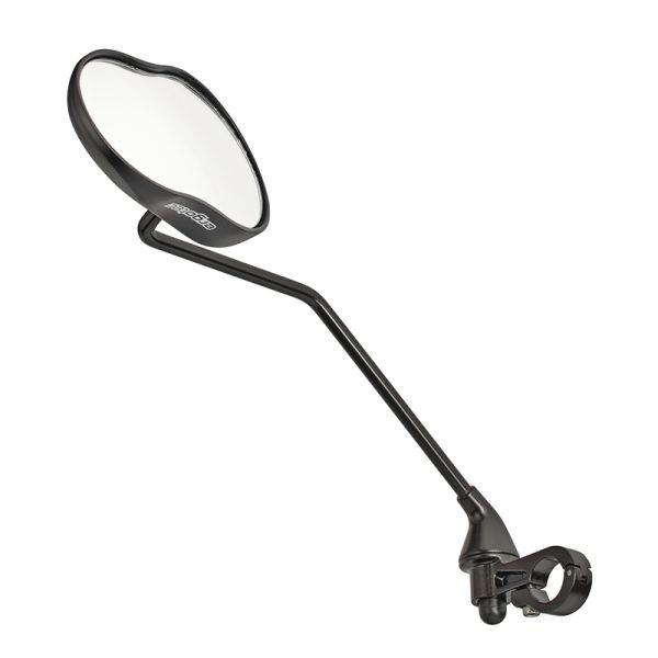 Ergotec spejl m-99lv højre montering 122 x 78-66 mm - sort
