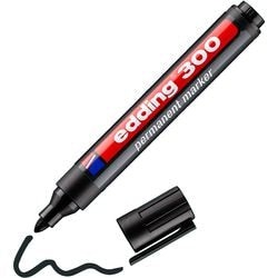 Edding 300 permanent tusch sort | 10 stk