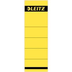 Fil ryg etiketter leitz gul 10 stykker papir