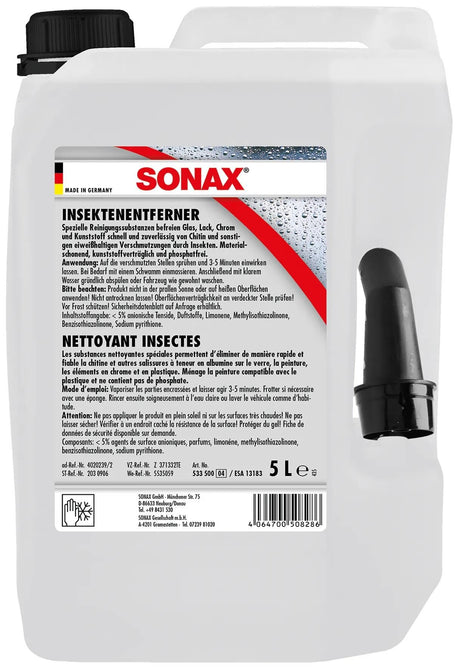 Sonax insektfjerner insektfjerner 5ltr. pl-kanister