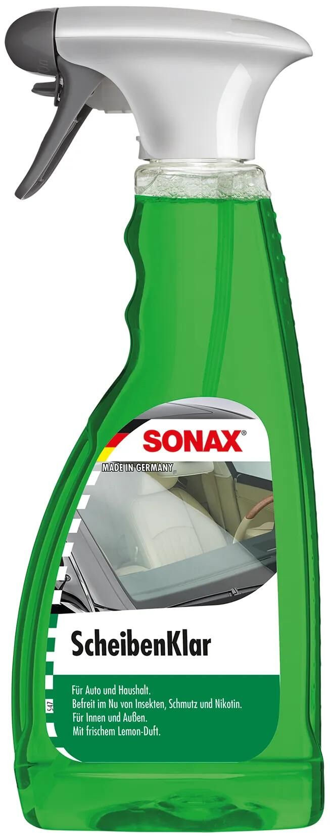 Sonax vinduespudser scheibenklar klar forrude 500 ml m.sprøjte