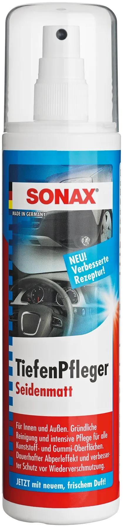 Sonax plast pflegemitte tiefenpfleger dybde plleger silkm. 300 ml