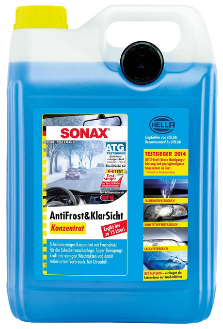 Sonax frostbeskyttelse forrude antifrost klar anti-rust og frit udsyn 5 ltr. plasticanist