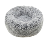 Rosewood Dog Bed Silver Fluff Gray