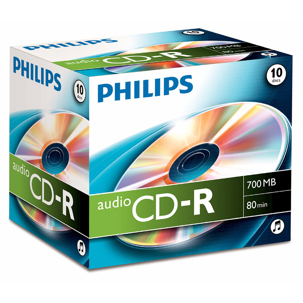 Philips CR7A0NJ10 CD Optagelig 700MB 10 stk
