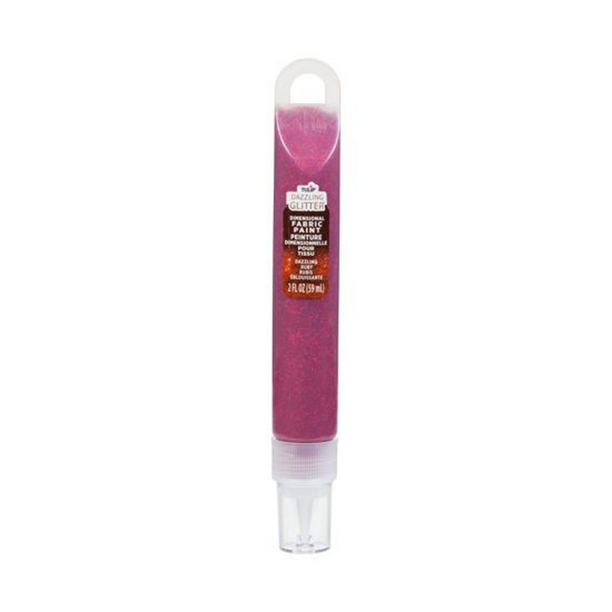Tulipan • dimensionel stofmaling blændende rubin 59ml