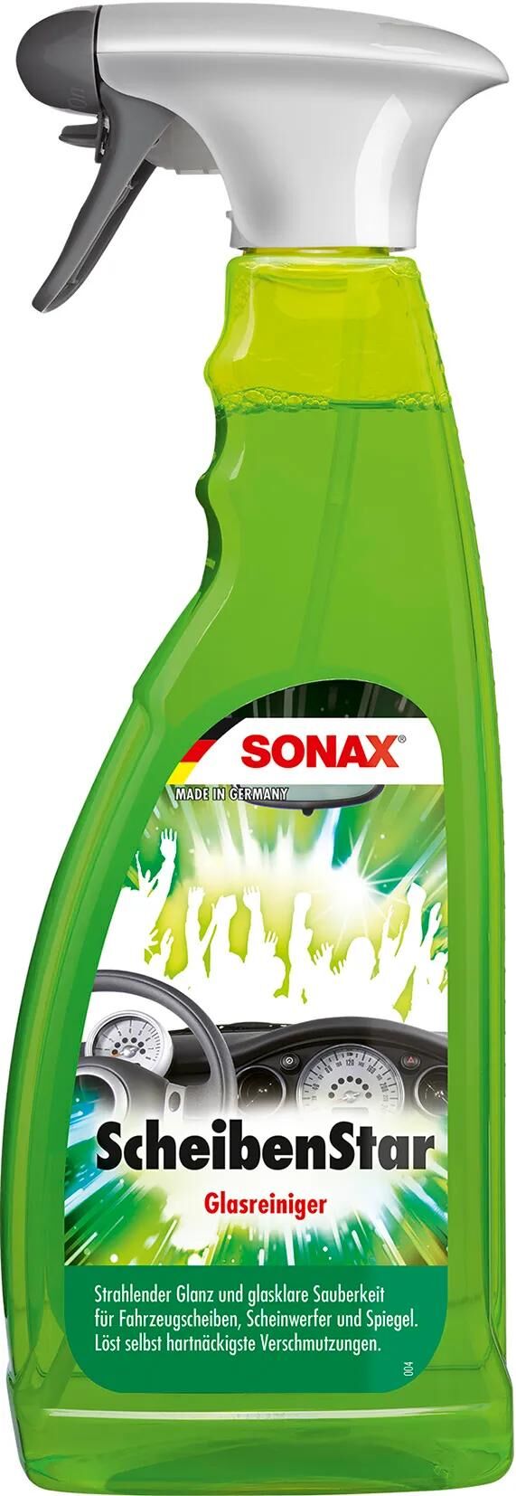 Sonax kemikalierens scheibenstar diskstjerne 750 ml kæledyrsflaske