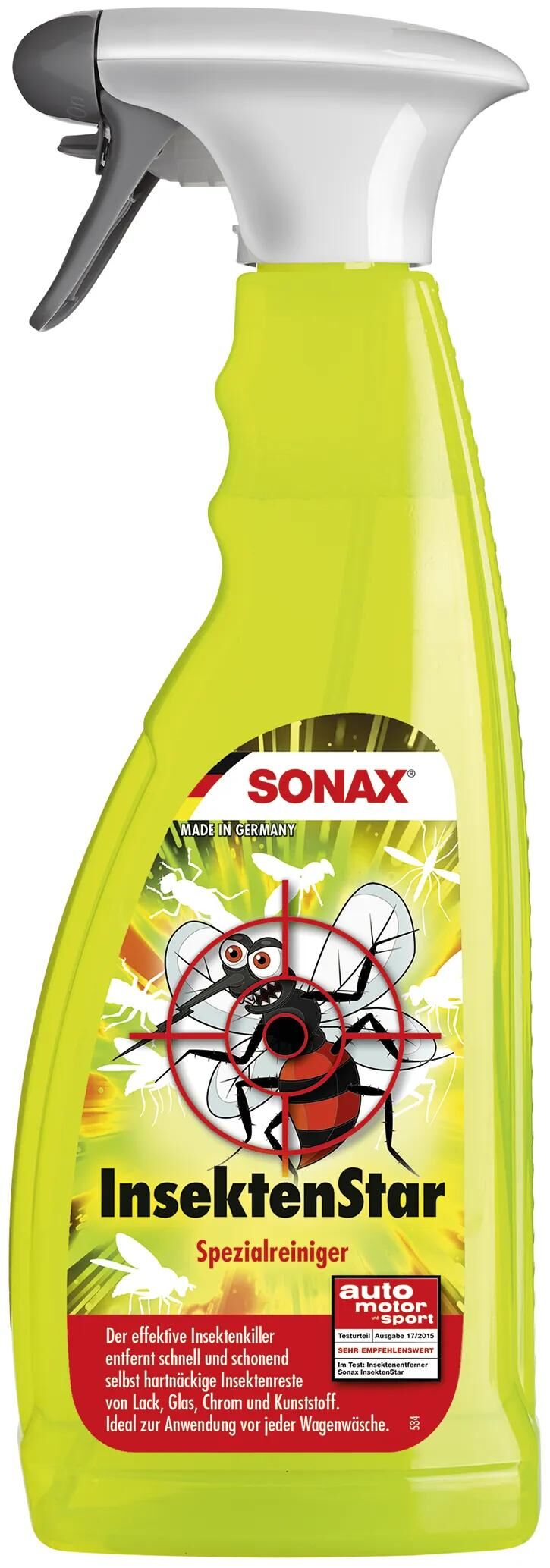 Sonax insekt entferner insektstjerne insektstjerne 750ml
