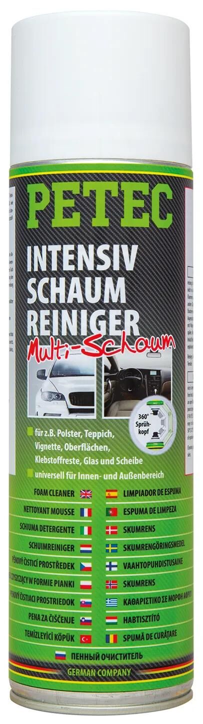 Petec universal cleaner intensiv skumrens intensiv skumrens 500 ml