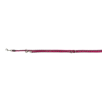 Trixie cavo hundesnor justerbar fuchsia grå