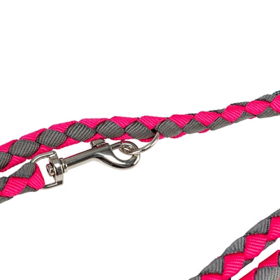 Trixie cavo hundesnor justerbar fuchsia grå