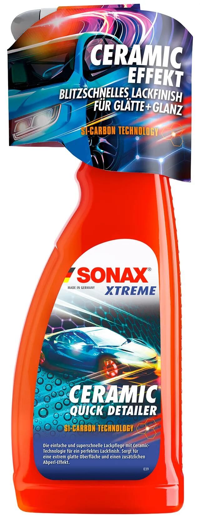 Sonax malingsforsegling xtreme keramik quick detailer keramik quickdetailer 750 xtreme