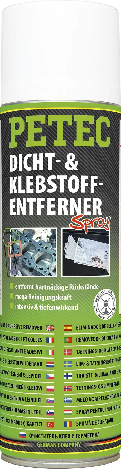Petec klebstoffentferner fugemasse - klebstoffentferner fugemasse og klæbemiddel fjernelse 500 ml