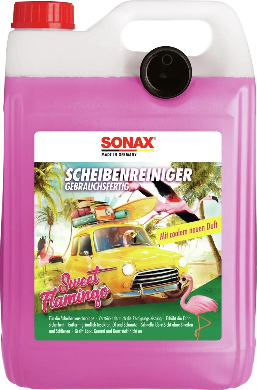 Sonax vinduespudser vinduespudser 5 l sød flamingo