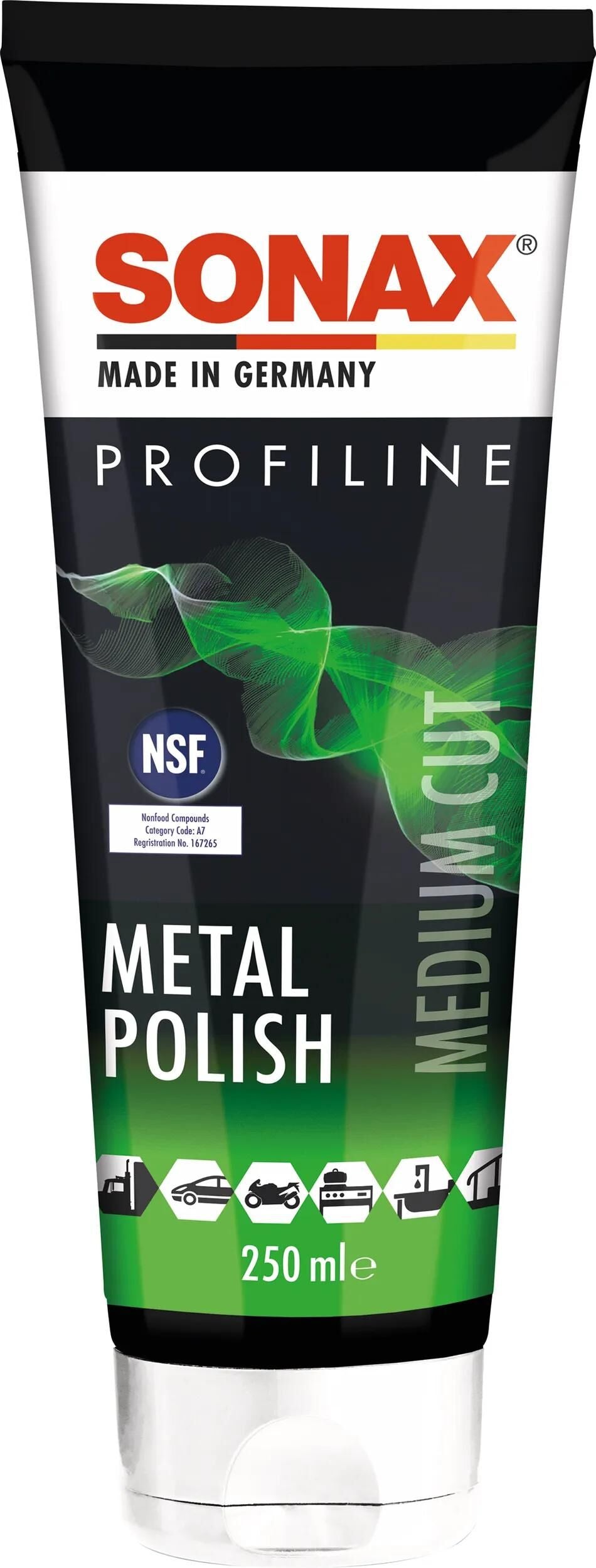 Sonax polish pasta metal polish metal polish 250 ml profil