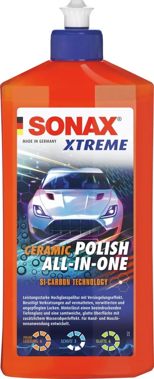 Sonax autopolitur xtreme keramisk keramisk polering 500 ml xtreme
