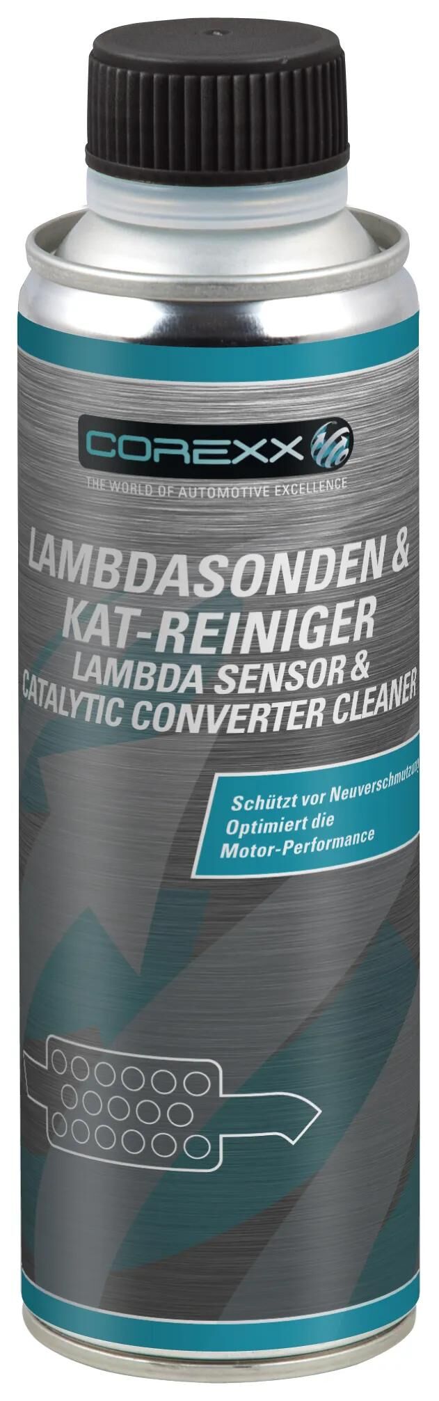 Corexx additiv lambdason- og katte-rens lambdason u kat. renere