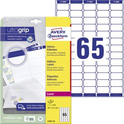 Avery etiketten l7651-25 mini 38,1x21,2mm