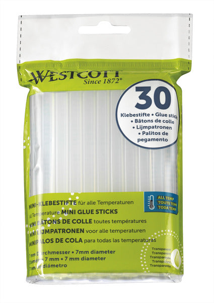 Westcott ac-e16837 limstifter i pose 30 stk