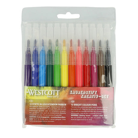 Westcott tuschpenne - 12 stykker - ac-e16801