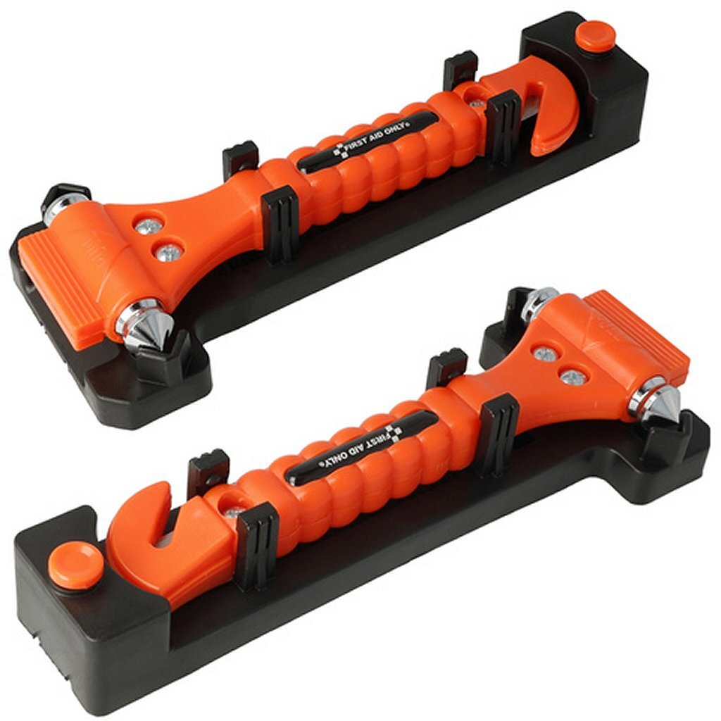 Westcott ac-p30001 2i1 førstehjælp kun nødhammer 2 stk orange