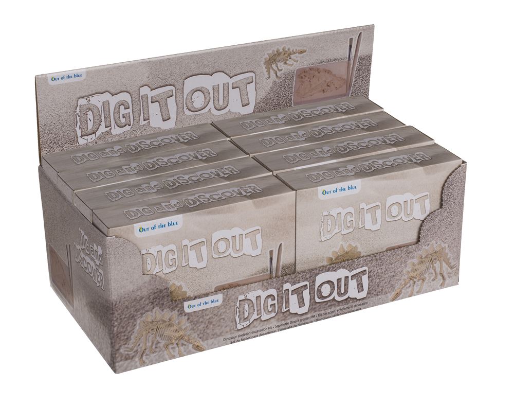 Dsp udgravningssæt, dinosaurskelet, 4,5
