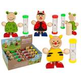 Dsp trætandbørsteholder. 3 assorterede