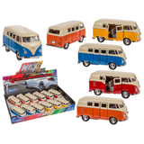 Dsp modelbil med tilbagetræk. vw t1 bus
